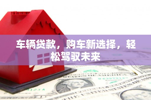 西乌旗车辆贷款，购车新选择，轻松驾驭未来