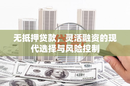 西乌旗无抵押贷款，灵活融资的现代选择与风险控制