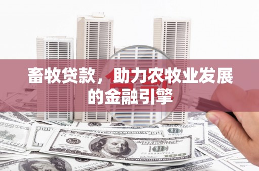 西乌旗畜牧贷款，助力农牧业发展的金融引擎